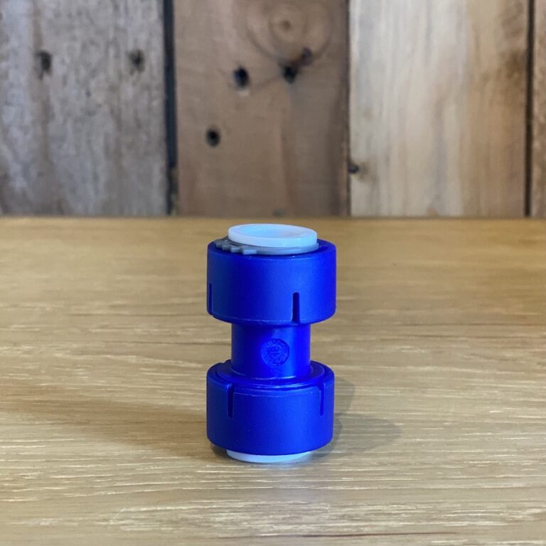 Reich Straight Connector Push Fit (Blue)