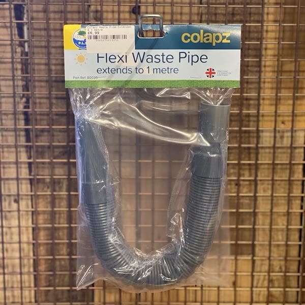 Colapz Waste Pipe Extends To 1M