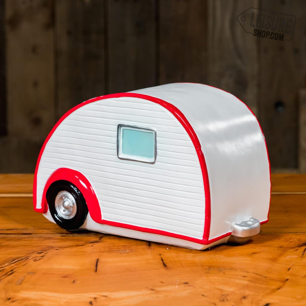 Home Is Where You Tow It Caravan Led Lamp Red 2