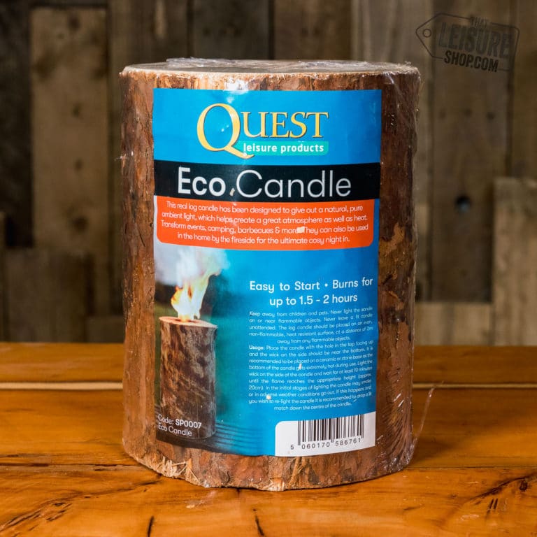 Quest Outdoor Eco Log Candle