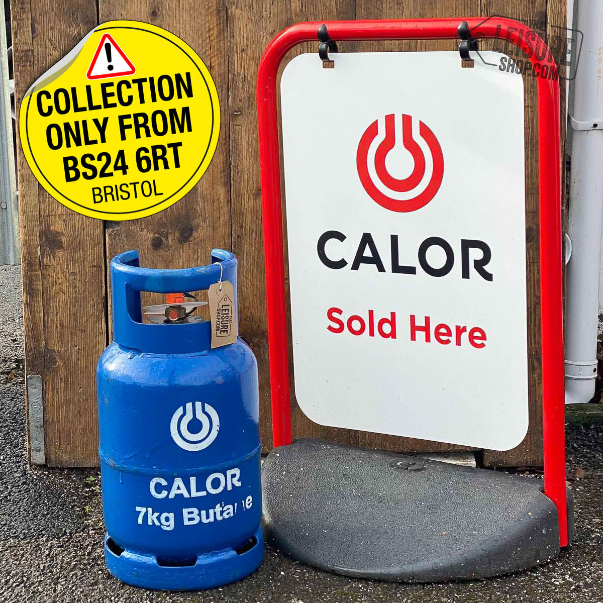 Calor 7kg Butane Gas Bottle - COLLECTION ONLY - Free Shipping Over